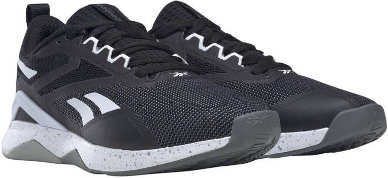 Reebok Training Nanoflex Tr 2.0 fitness schoenen zwart wit grijs