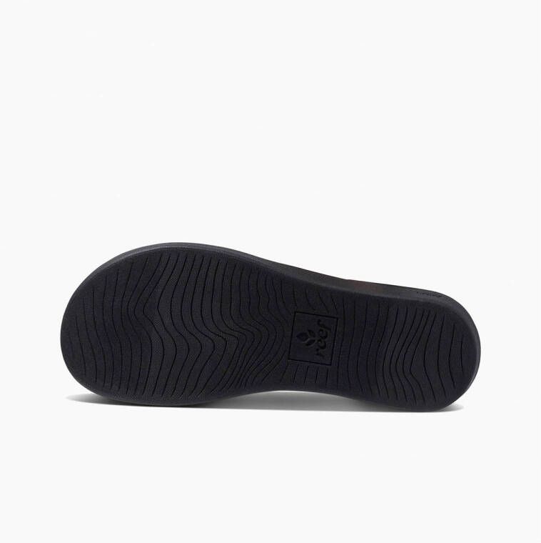 Reef Ortho-Bounce Woven teenslippers zwart