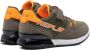 REPLAY Shoot JR 9 suède sneakers groen oranje - Thumbnail 2