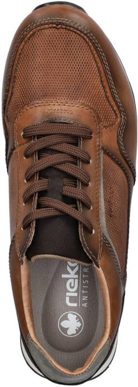 Rieker leren sneakers cognac