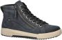 Rieker nubuck sneakers donkerblauw - Thumbnail 3