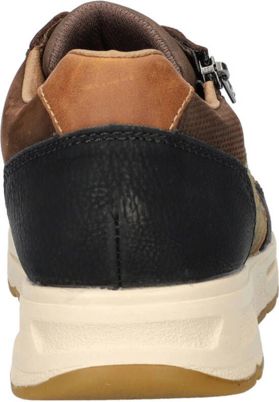 Rieker sneakers bruin multi