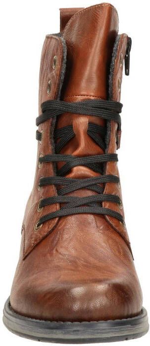 Rieker veterboots cognac