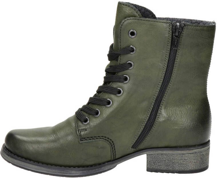 Rieker veterboots groen