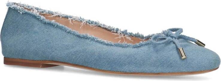 Sacha ballerina's denim blauw