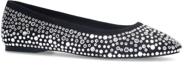 Sacha ballerina's met studs zwart