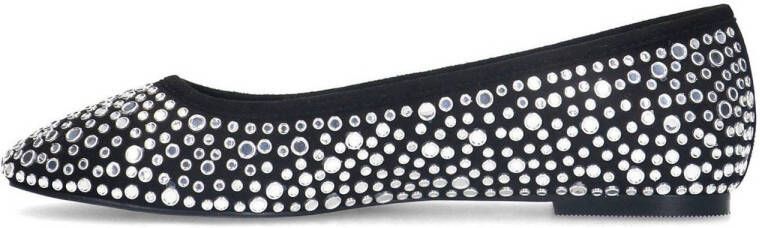 Sacha ballerina's met studs zwart