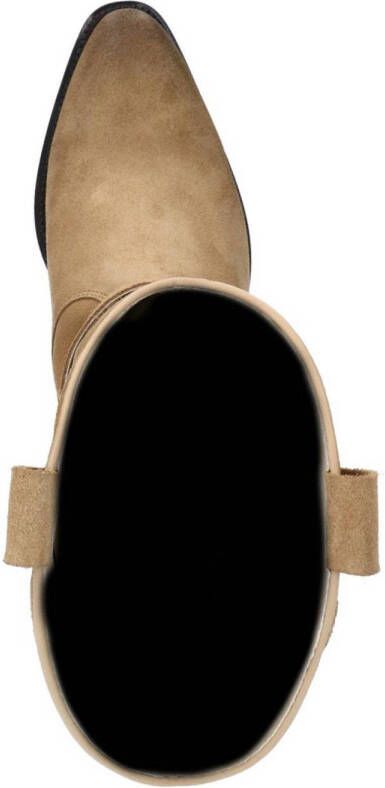 Sacha cowboyboots met buckle beige