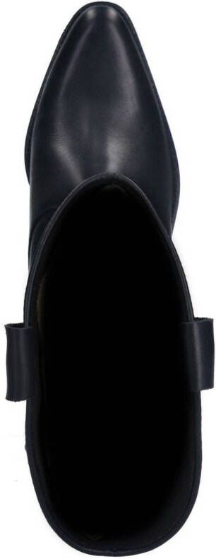 Sacha cowboyboots met buckle zwart