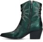 Sacha Dames Groene metallic cowboylaarsjes - Thumbnail 2