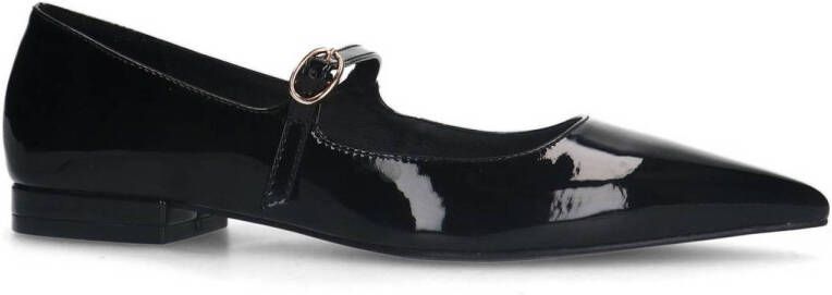 Sacha lak loafers zwart