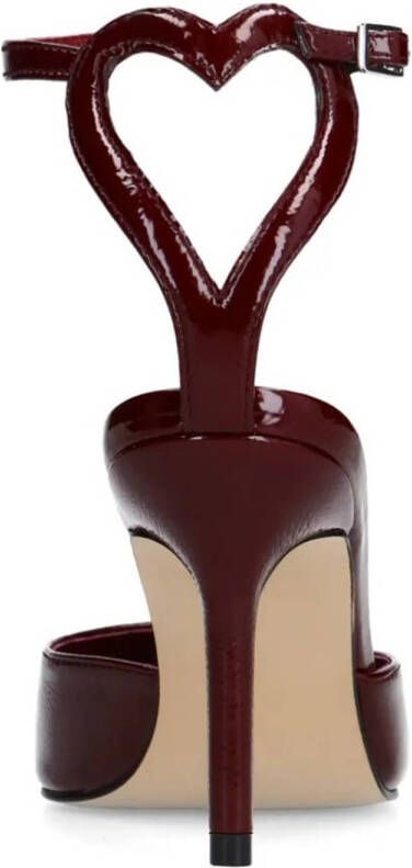 Sacha lak pumps bordeaux