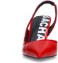 Sacha Dames Rode lak slingback pumps - Thumbnail 3