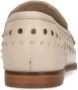 Sacha Dames Beige leren penny loafers met studs - Thumbnail 3