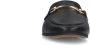 Sacha Dames Zwarte leren slip on loafers - Thumbnail 3