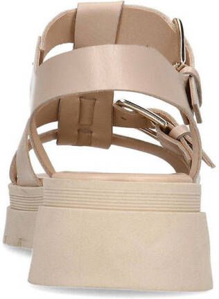 Sacha leren sandalen ecru