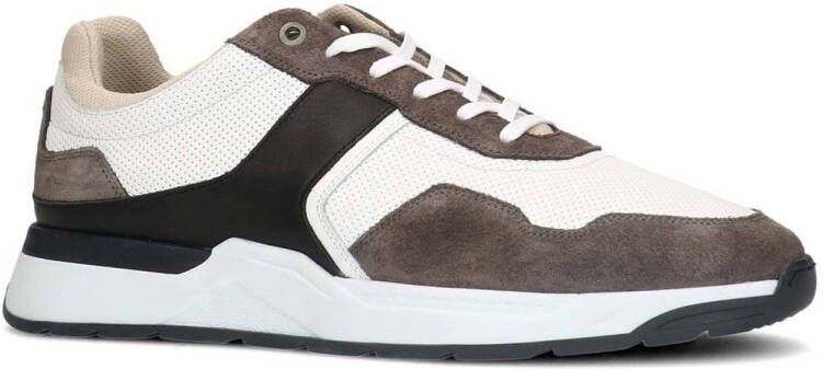 Sacha leren sneakers zwart