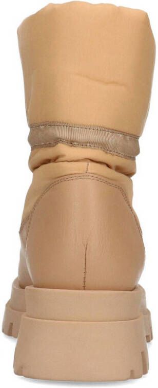 Sacha puffer enkelboots beige