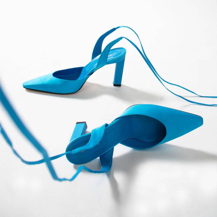 Sacha slingback pumps blauw