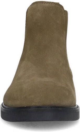 Sacha suède chelsea boots kaki