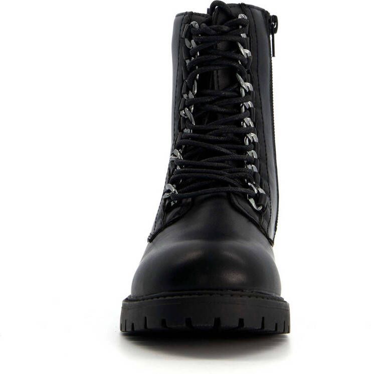 Scapino Blue Box veterboots zwart