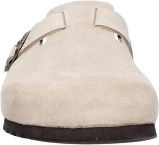 Scholl Olivier suède clogs beige