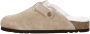 Scholl FAE NEW F Suede SA Womens Dark Beige FALSO Clogs Dark Beige - Thumbnail 11