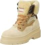 Outdoor FAshion bruin Tinten Outdoor FAshion gorpcore bruin Tinten Aubri Mid Veter Veterboots Laarzen Met Veters Dames Beige - Thumbnail 10