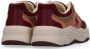 Scotch & Soda Celest chunky suède sneakers roze bordeaux - Thumbnail 2