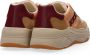 Scotch & Soda Celest chunky suède sneakers roze zand - Thumbnail 2