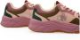 Scotch & Soda Celest suède sneakers roze olijfgroen - Thumbnail 2