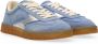 Scotch & Soda Blauwe Suède Lage Sneakers Nixie Blue Dames - Thumbnail 3