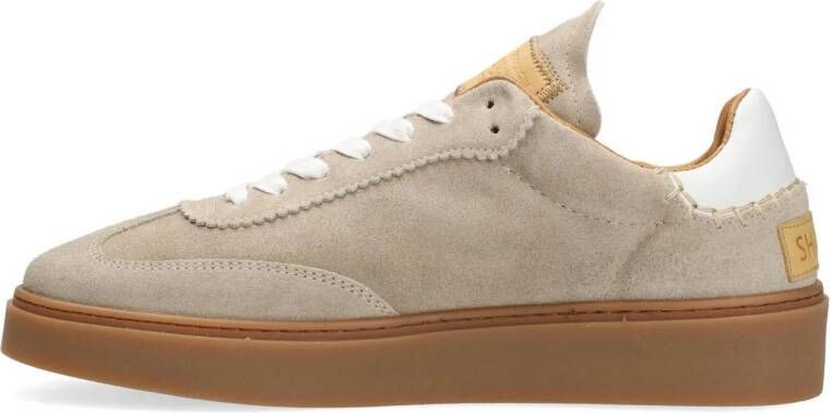 Shabbies Amsterdam Bossa Nuovo suède sneakers beige