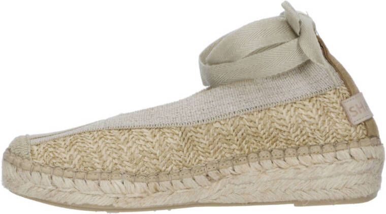 Shabbies Amsterdam Palma Kimono espadrilles zand