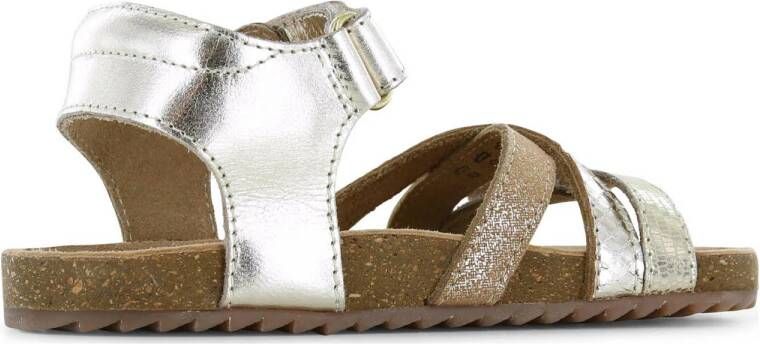 Shoesme leren sandalen goud