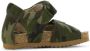 Shoesme leren sandalen met camouflage print groen Leer Camouflage 28 - Thumbnail 4