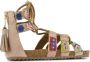 Shoesme leren sandalen met kraaltjes beige Meisjes Leer All over print 24 - Thumbnail 5