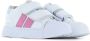 Shoesme leren sneakers wit roze blauw - Thumbnail 3