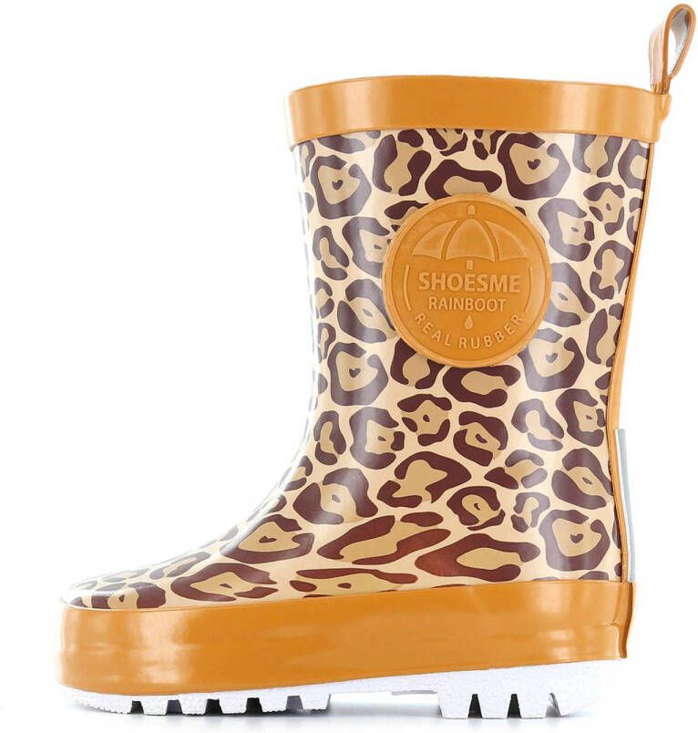 Shoesme regenlaarzen met luipaardprint