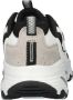 Skechers Arch Fit D'Lites chunky sneakers wit zwart - Thumbnail 4