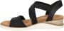 Skechers Bobs Beach Kiss ArchFit sandalen zwart - Thumbnail 2