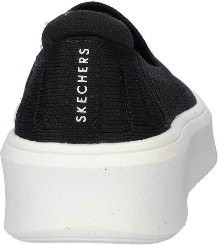 Skechers Court Break slip-on zwart