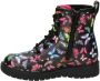 Skechers Gravlen veterboots met print zwart Meisjes Imitatieleer Dierenprint 30 - Thumbnail 2