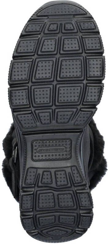 Skechers Hands-Free Slip-Ins Easy Going gevoerde enkelboots zwart