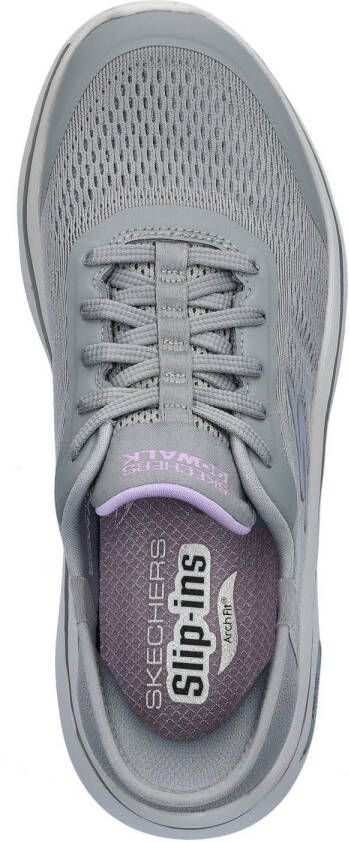 Skechers Hands Free Slip-Ins Go Walk Arch Fit 2.0 sneakers grijs