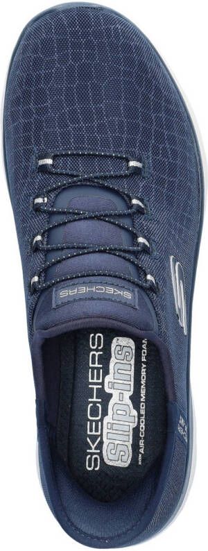 Skechers Hands Free Slip-Ins Summits sneakers donkerblauw