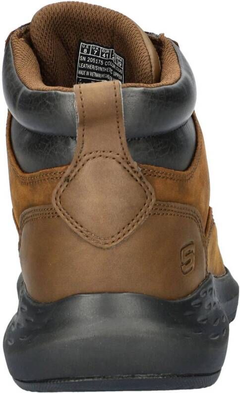 Skechers Parson Ederic nubuck veterboots bruin