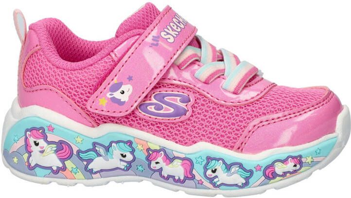 Skechers Play Scene Fun S chunky sneakers roze