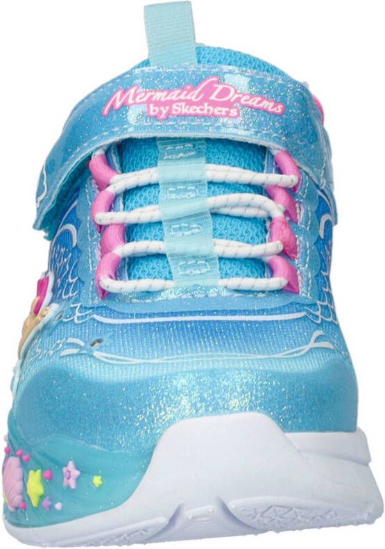 Skechers S Lights Mermaid Dreams sneakers met lichtjes blauw