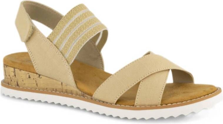 Skechers sandalen beige